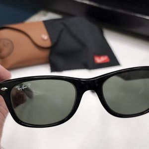 Ray Ban Wayfarer sunglasses,  will need new lenses (bifocals) PRISTINE CONDITION